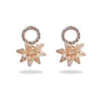 Lootkabazaar Korean Made Swarovski Drop Earring For Women (KHMSSJDEG111815)